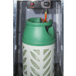 Incalzitor profesional pentru terasa tip piramida, combustibil gaz/propan, putere 11.2 kW(Hs), Hendi, aprindere electronica, regulator presiune, consum de gaz 1048 g/h, Inox