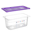 Capac Gastronorm mov, GN 1/2, Hendi, 325x265mm mm, HACCP, polipropilena