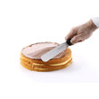Cutit patiserie, 203x34 mm, lama inox neteda ideala pentru intins creme, Hendi