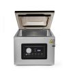 Aparat profesional de vidat cu camera 1000 W, banda sigilare 410 mm, latime 3 mm, timp si ciclu de sigilare ajustabile, Inox, display digital, Hendi Profi Line,  505x567x(h)465 mm