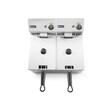 Friteuza electrica profesionala 2x4 lt, 2x3000W, inox, termostat 0-190 gr C, Hendi Blue LIne, 47x42x(H)33 cm