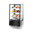 Vitrina frigorifica de prezentare interval temp. 2/6?C, 490 W corp inox, ARKTIC by Hendi, 900x805x(H)1445, 500 Litri, Clasa energetica C