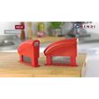 Dispozitiv fragezire carne 51 lame inox, 150x42x(H)118 mm, rosu, Hendi Profi Line