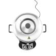 Percolator / cafetiera profesionala, 6lt, Hendi, cu pereti dubli din inox, 1500W, diam. 241x (H)480 mm, robinet anti-picurare, temperatura ajustabila pana la 100 C, filtru incorporat pentru cafea macinata
