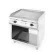 Plita gratar pe gaz 700, HENDI, Kitchen Line, 2 zone de incalzire, fiecare cu 3 arzatoare, putere totala 10kW, 10kW, 800x700x(H)900mm