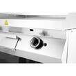 Plita gratar pe gaz 700, HENDI, Kitchen Line, 2 zone de incalzire, fiecare cu 3 arzatoare, putere totala 10kW, 10kW, 800x700x(H)900mm