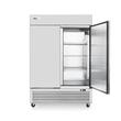 Frigider profesional ARKTIC by Hendi Kitchen Line cu 2 usi 1300 L 1382x800x(H)2100 mm otel inoxidabil -5/+5°C 6 rafturi potrivite pentru GN 2/1