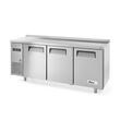 Frigider profesional ARKTIC by Hendi Kitchen Line cu 3 usi, 291 l, 1800x600x(H)800 mm otel inoxidabil  0/8°C ,270 W/230V,  3 rafturi, 2x 430x428 mm, 1x 490x428 mm incluse