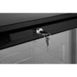 Vitrina frigorifica de prezentare interval temp. 2/10 C, 150 W, corp inox, ARKTIC by Hendi, 500x500x(H)900 mm 103 Litri, Clasa energetica D