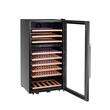 Охладител за вино, 2 зони, 91 бутилки, Arktic, 230л, черно, 569x595x(H)1215мм