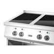 Masina de gatit cu inductie, 4 arzatoare, spatiu depozitare,17000 W,Hendi, 800x700x(H)870mm