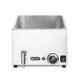 Set: Bain-marie HENDI Ranger cu robinet de scurgere + 3x GN 1/3 cu capac, HENDI, GN 1/1, 230V/1000W, 604x332x(H)242mm