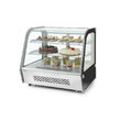 Vitrina rece pt prezentare, 120 lt, interval temp. 2-6 gr C, 160 W, corp inox, ARKTIC by Hendi, 707x570x(H)680mm, Clasa energetica B
