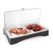 Tava racire cu roll-top transparent