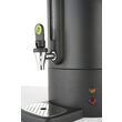 Boiler pentru bauturi fierbinti 9 litri, inox, negru mat, termostat 0-100 gr C, 950 W, Concept Line Hendi, 307x330x(H)450 mm