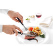 Set 6 x furculite, ideale pt friptura, lama inox, maner plastic, lungime 20 cm, Hendi Kitchen Line