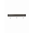 Suport magnetic pentru cutite, 60 cm, cu 6 carlige agatare, Hendi