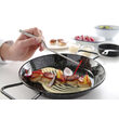 Penseta curbata, (L)210 mm, inox, pentru sushi / decorare / manevrare produse fierbinti, Hendi