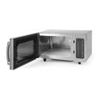 Cuptor microunde profesional, programabil, 25 lt, digital, corp inox, putere iesire 1000W, memorie 100 programe, Hendi, potrivit si pt uz profesional