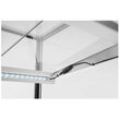 Vitrina frigorifica de prezentare interval temp. 2/6?C, 480 W corp inox, ARKTIC by Hendi, 650x805x(H)1445 mm, 300 Litri, Clasa energetica C