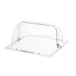 Cos servire polyratan cu capac rolltop din policarbonat, GN 2/3, Hendi, 365x345x(H)265 mm
