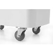 Container pentru alimente uscate, 98 lt, echipat cu capac si 4 roti, Amerbox, 394x749x(H)711 mm