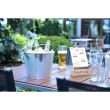 Galeata inox pentru servire bere cu deschizator sticle integrat, Hendi 230x(H)180 mm