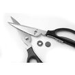 Foarfeca de bucatarie 220mm, detasabila, din inox cu maner softgrip, polipropilena, Hendi
