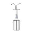 Recipient pentru sos din oțel inoxidabil cu dozator, Hendi, 4,5 L, (H)420 mm