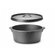 Oala din fonta, HENDI, negru, ø310x(H)155mm