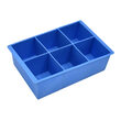 Forma din silicon durabil pentru cuburi de gheata XL, Hendi, 5x5x(H)5 cm, potrivita si pentru uz profesional