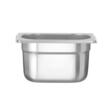 Tava Hendi Gastronorm GN 1/9 100 mm 1 litru, gama Profi Line, otel inoxidabil