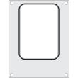 Matrita sigilare pentru un recipient cu un compartiment 187x137 mm