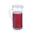 Carafa suc Hendi, cu capac, plastic transparent SAN, 2 l, 12x25 cm