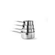 Cratita cu coada, 3 Lit, 20 cm diametru x 9 cm inaltime, inox, gama Hendi Profi Line