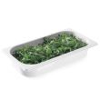 Tava profesionala Gastronorm 1/1 policarbonat alb 65 mm inaltime, Hendi