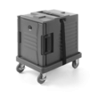 Carucior platforma cu roti pentru transport cutii, 71x53x(H)23 cm, Hendi