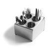 Suport Hendi pentru 4 cosuri tacamuri, Inox, 255x295x(H)215 mm