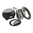 Incalzitor supa, electric, 450 W, 8 litri, izoltat termic, vas supa din inox 18/8, vas apa din aluminiu, termostat reglabil, panou digital, alarma nivel scazut de apa, 370x(H)300 mm
