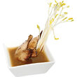 Set 6 vase  aperitive / tapas 80x80x35 mm, portelan super-rezistent, Hendi Cuadrado