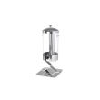 Dispenser profesional pentru suc 5 litri, sistem racire cu cuburi gheata, corp inox, cuva policarbonat, robinet anti-picurare, Hendi, 28x22x(H)51 cm