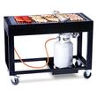 Barbecue pe gaz Tampa, HENDI, Negru, 10kW, 1260x580x(H)900mm