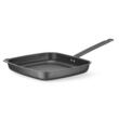 Tigaie patrata, grill,  26x28 cm (H) 42mm otel carbon