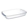 Тава OVENCHEF Duralex от прозрачно стъкло 5200мл.комплект 2 бр.350x220x(H)110mm