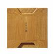Platou de servire din stejar, HENDI, 270x270x(H)20mm