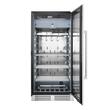 Vitrina de maturat carne HENDI, 233L, 220-240V/170W, 595x760x(H)1270mm