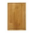 Platou de servire din stejar, HENDI, 420x280x(H)40mm