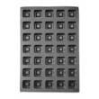Matrita silicon SQUARE, 570x375x(H)25mm
