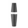Shaker Tin-on-Tin Boston, negru, Bar up, 0,8L, ø90x(H)303mm