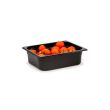 Gastronorm професионална тава 1/2 черен поликарбонат - 12.5L 325x265x(H)200mm Hendi термоустойчива -40? до 110°C